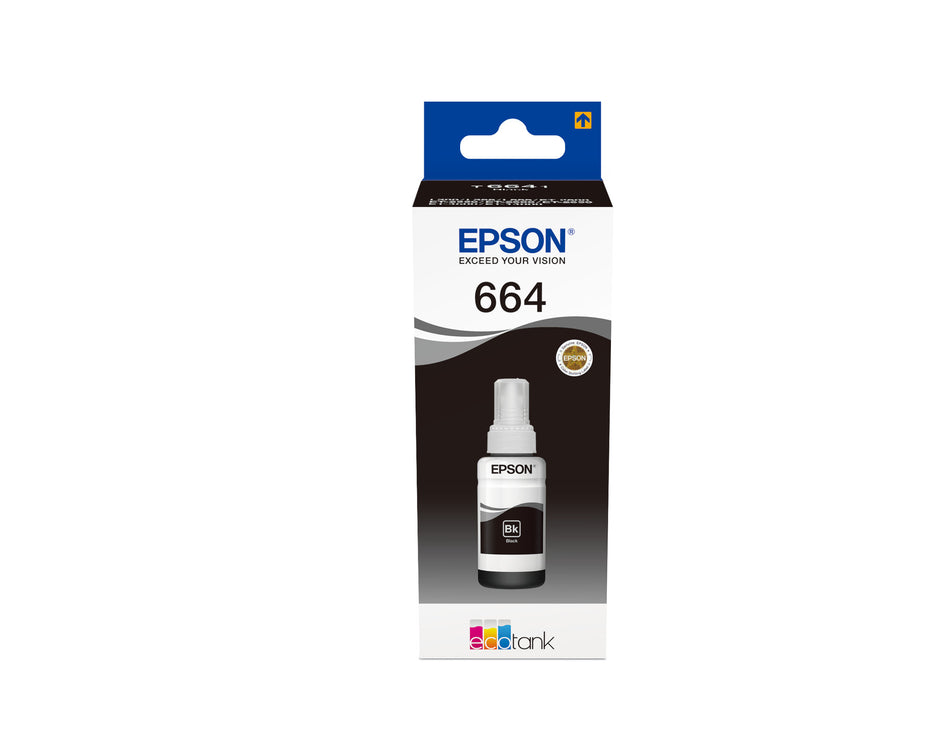 Epson 664 Ecotank Black ink bottle (70ml)