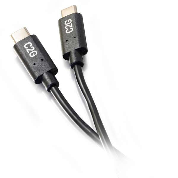 C2G 28826 USB cable USB 2.0 1.8 m USB C Black
