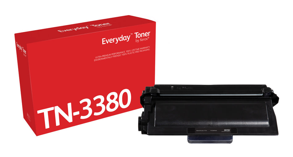 Everyday™ Mono Toner by Xerox compatible with Brother TN3380, Standard capacity