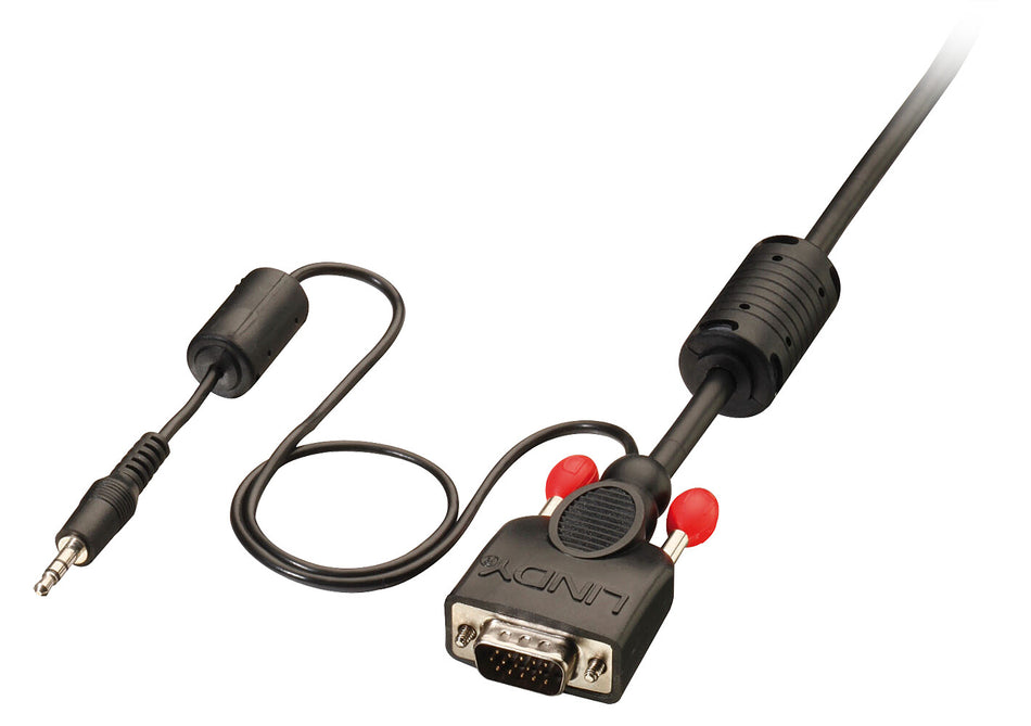 Lindy 15m Premium VGA and Audio Cable