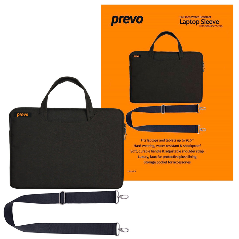 PREVO LB001 39.6 cm (15.6") Sleeve case Black