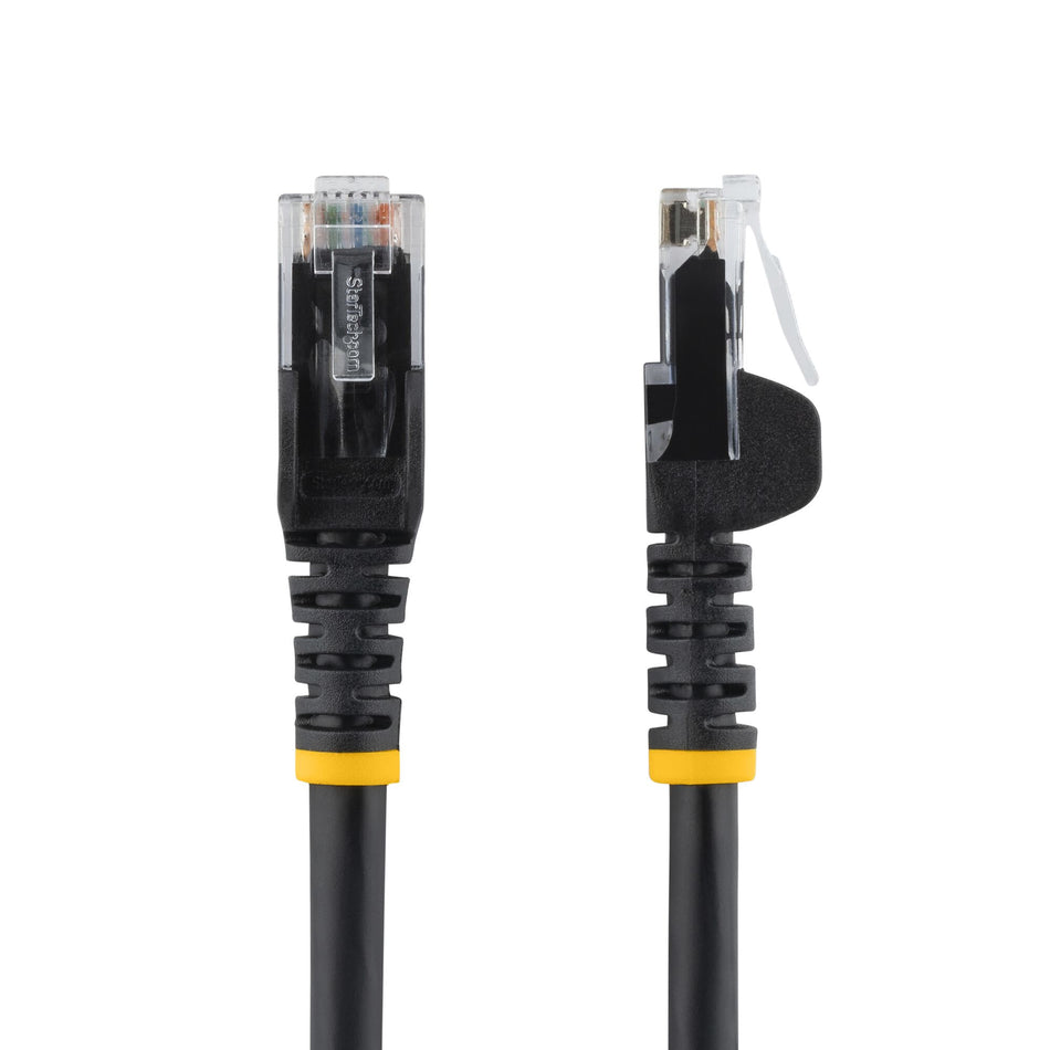 StarTech.com Cat5e Ethernet Patch Cable with Snagless RJ45 Connectors - 10 m, Black