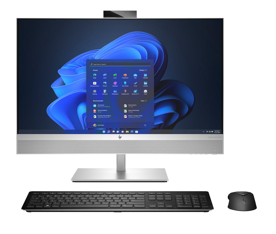 HP EliteOne 870 G9 All-in-One PC Intel® Core™ i7 i7-14700 68.6 cm (27") 1920 x 1080 pixels 16 GB DDR5-SDRAM 512 GB SSD Windows 11 Pro Wi-Fi 7 (802.11be) Silver