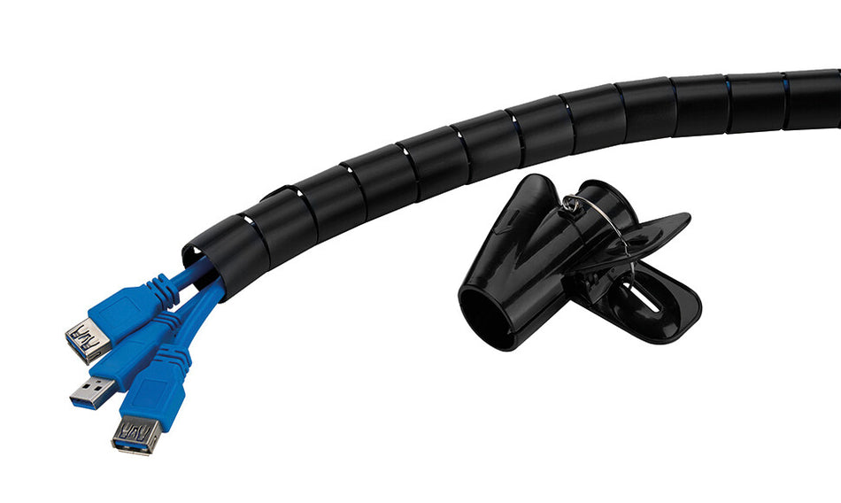 Neomounts ADS06-142BL Cable sleeve - for 1-5 cables - universal