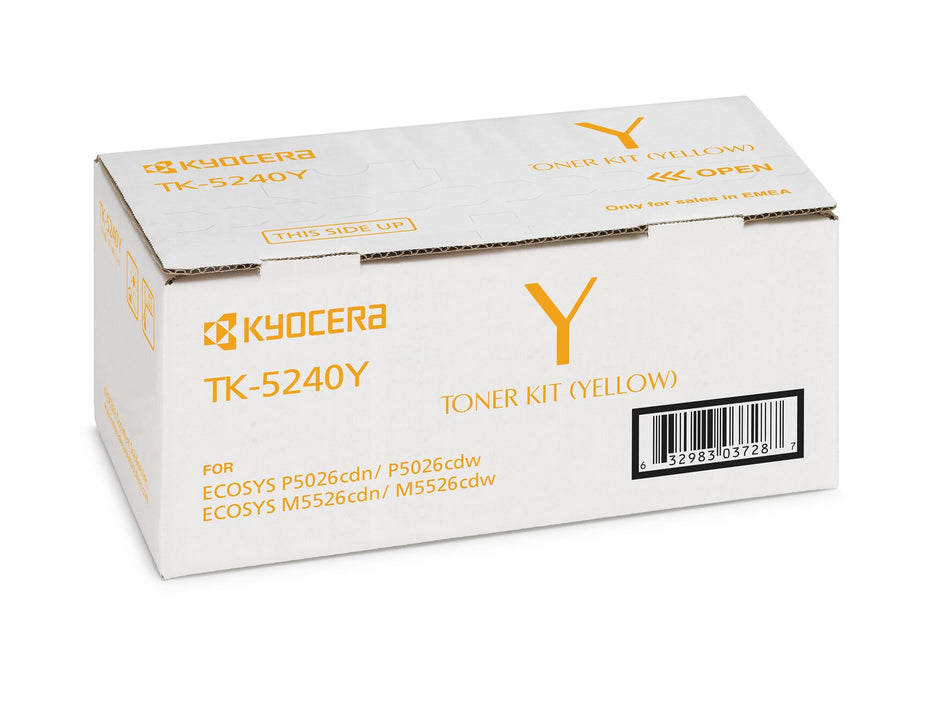 KYOCERA TK-5240Y toner cartridge 1 pc(s) Original Yellow