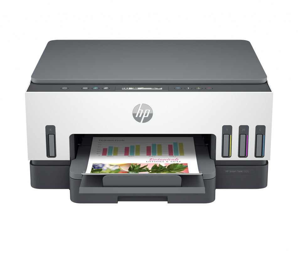 HP Smart Tank 7005 Wireless All-in-One Color Printer, Two-sided printing; Copier, Scanner