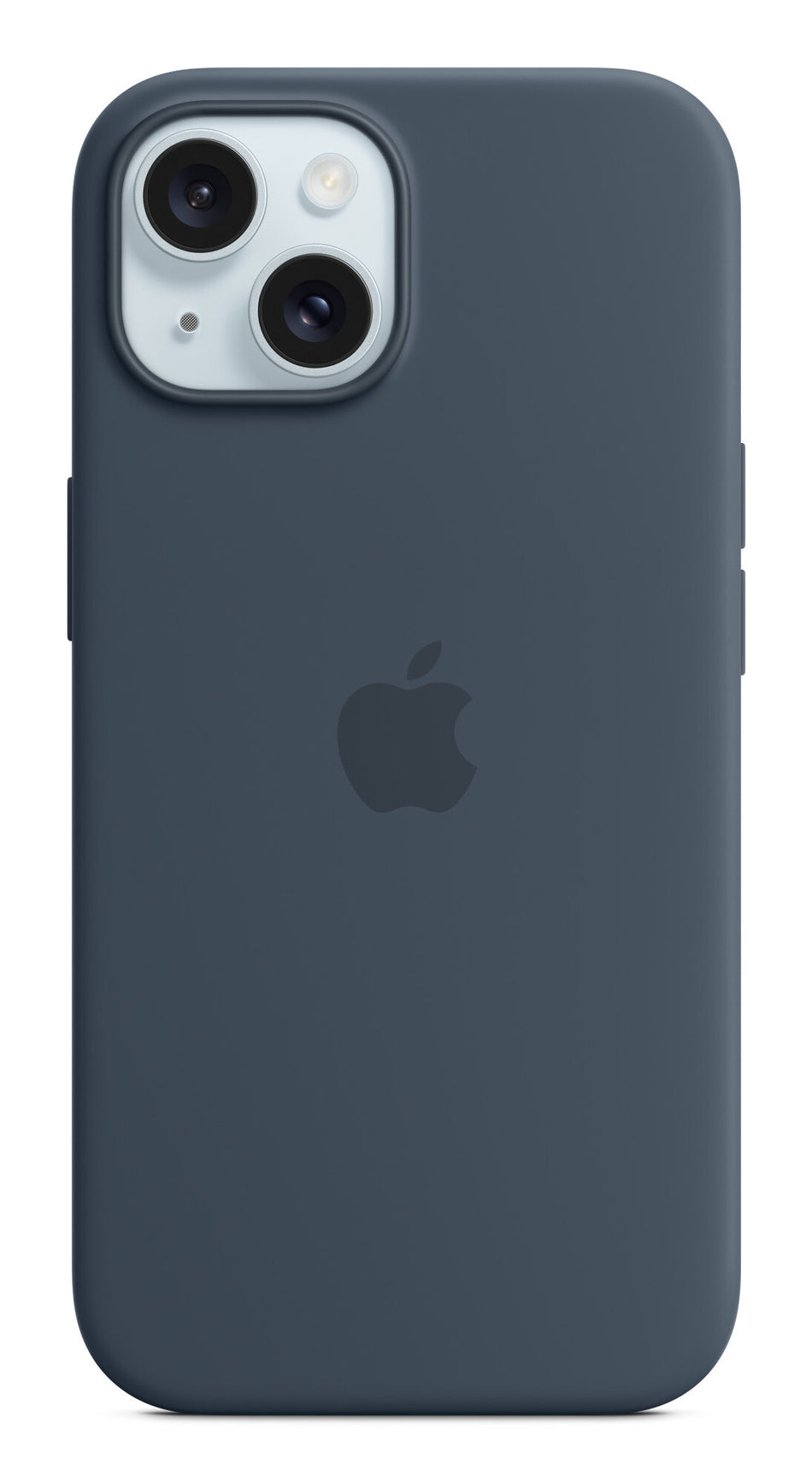 Apple iPhone 15 Silicone Case with MagSafe - Storm Blue