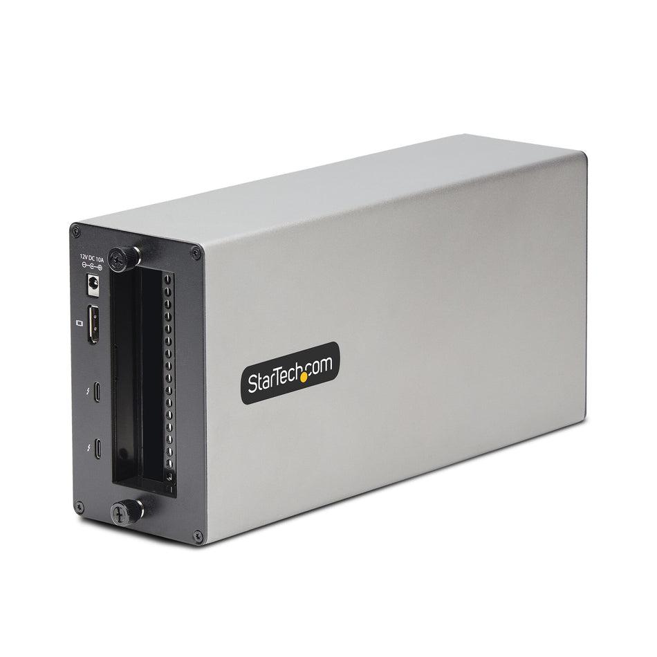 StarTech.com Thunderbolt 3 PCIe Expansion Chassis, External Enclosure W/Dual PCI Express Slots, PCIe Box for Laptops/Desktops/All-In-Ones, 8K/4K Output Via TB3/DP 1.4 Ports, For Video Capture/Fiber/Ethernet Cards - TAA