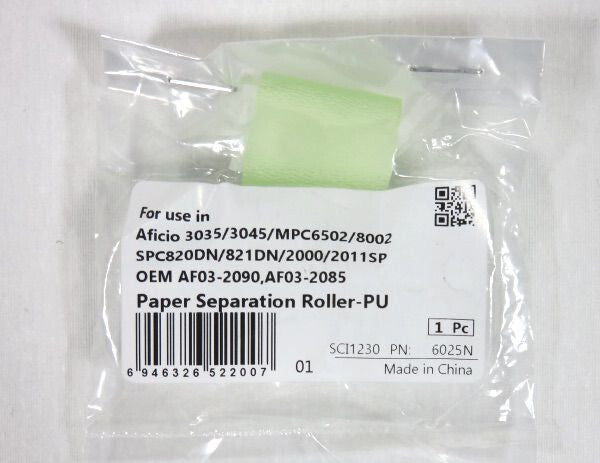Data Direct Ricoh MPC2003 2500 3002 4501 5502 5503 Sep Roller Compatible