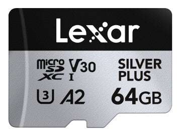 Lexar Professional SILVER PLUS microSDXC UHS-I Card