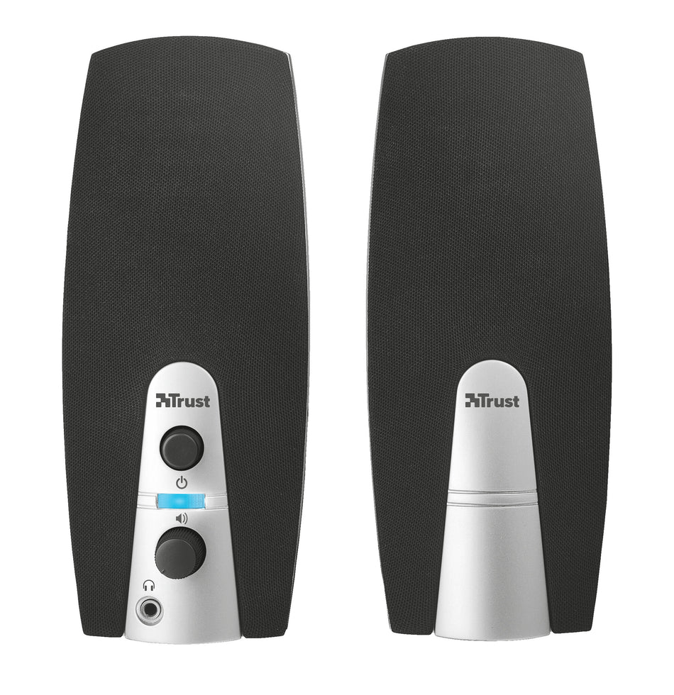 Trust MiLa 2.0 Speaker Set Black, Silver Wired 5 W