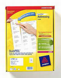 Avery QuickPEEL White FSC