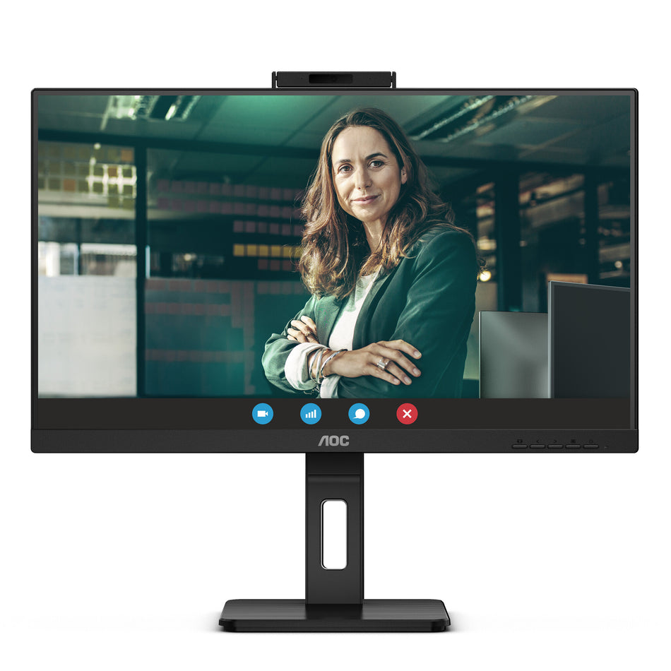 AOC 24P3CW computer monitor 60.5 cm (23.8") 1920 x 1080 pixels Full HD LED Black