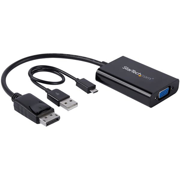 StarTech.com DisplayPort to VGA Adapter with Audio