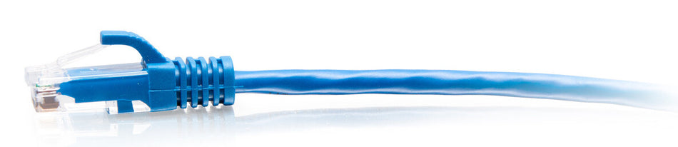 C2G 1.5m Cat6a Snagless Unshielded (UTP) Slim Ethernet Patch Cable - Blue