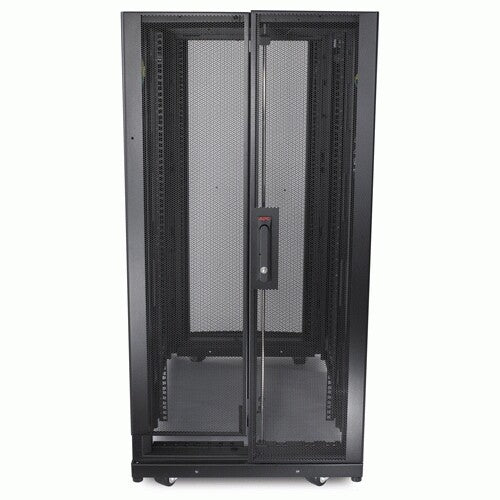 APC NetShelter SX, Server Rack Enclosure, 24U, Shock Packaging, 1250 lbs, Black, 1200H x 600W x 1070D mm