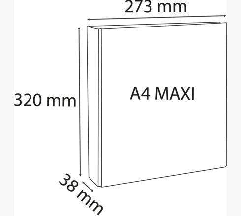 Exacompta 51940E ring binder A4 White