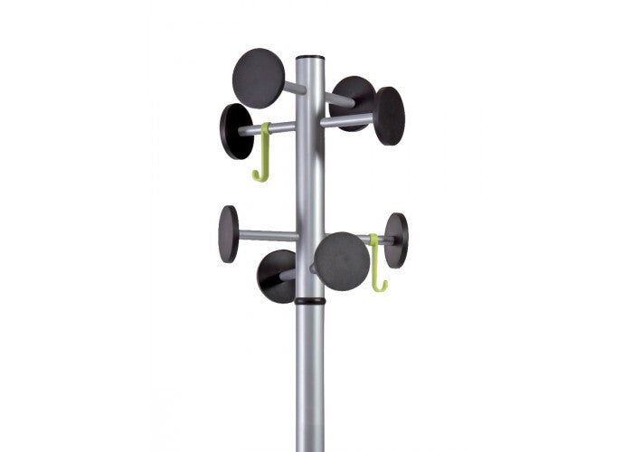 Alba PMSTAN3 M coat rack Floorstanding 8 hook(s) Grey