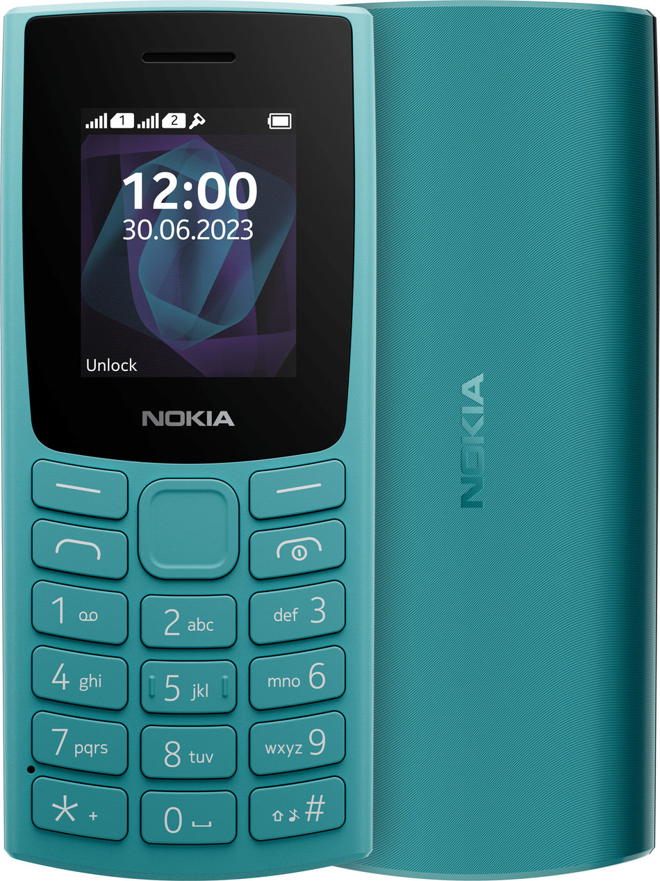 Nokia 105 4.57 cm (1.8") 78.7 g Cyan Feature phone