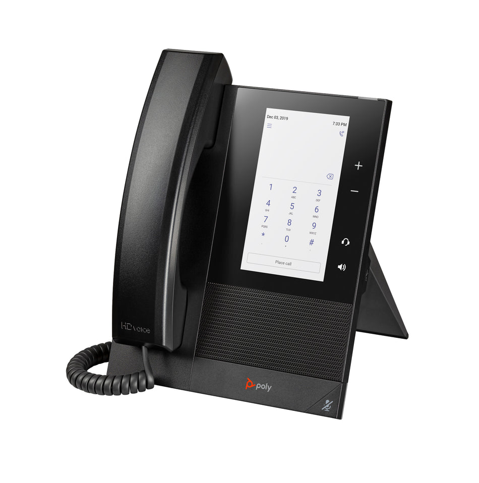 POLY CCX 400 Business Media Phone for Microsoft Teams and PoE-enabled
