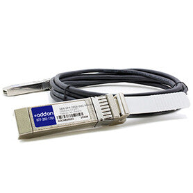 AddOn Networks SRX-SFP-10GE-DAC-3M-AO InfiniBand/fibre optic cable SFP+ Black