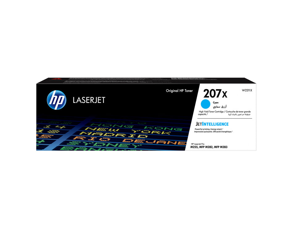 HP 207X High Yield Cyan Original LaserJet Toner Cartridge