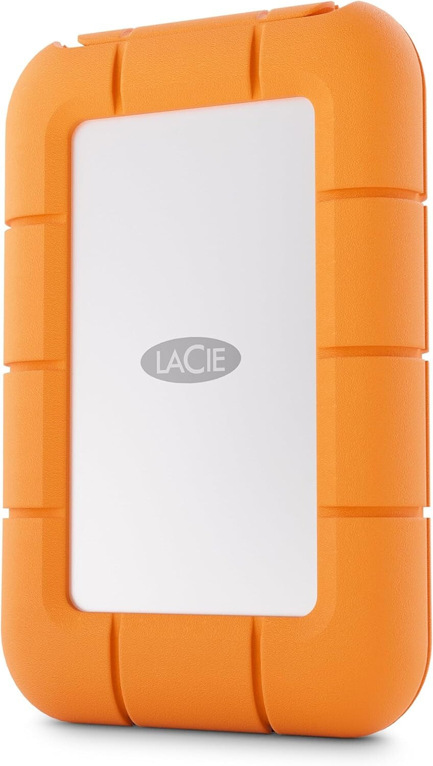LaCie STMF4000400 external solid state drive 4 TB USB Type-C USB 3.2 Gen 2x2 Grey, Orange
