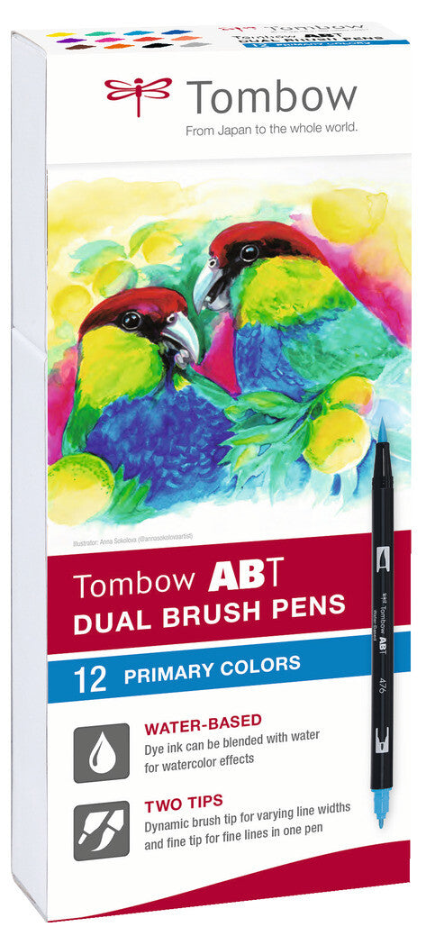 Tombow ABT-12P-1 felt pen Multicolour 12 pc(s)