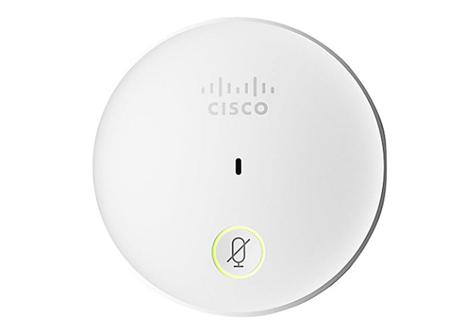 Cisco Table Microphone with Jack Plug, 90-Day Limited Liability Warranty (CS-MIC-TABLE-J=)