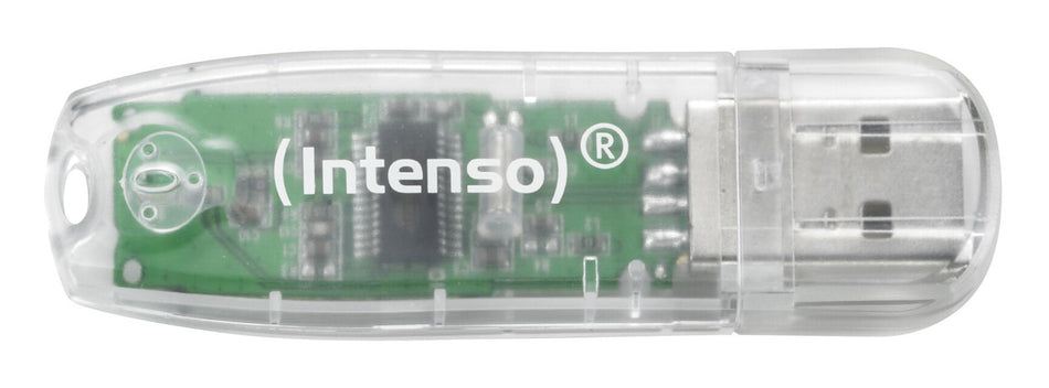 Intenso Rainbow Line USB flash drive 32 GB USB Type-A 2.0 Transparent