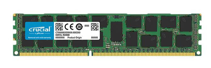 Crucial 16GB DDR3 PC3-12800 memory module 1 x 16 GB 1600 MHz ECC