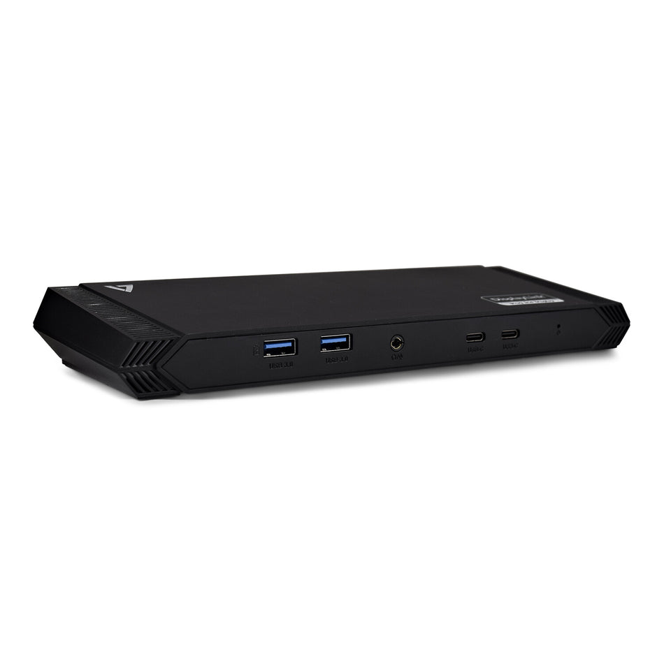 V7 DOCKUSBC laptop dock/port replicator Docking USB 3.2 Gen 1 (3.1 Gen 1) Type-A Black