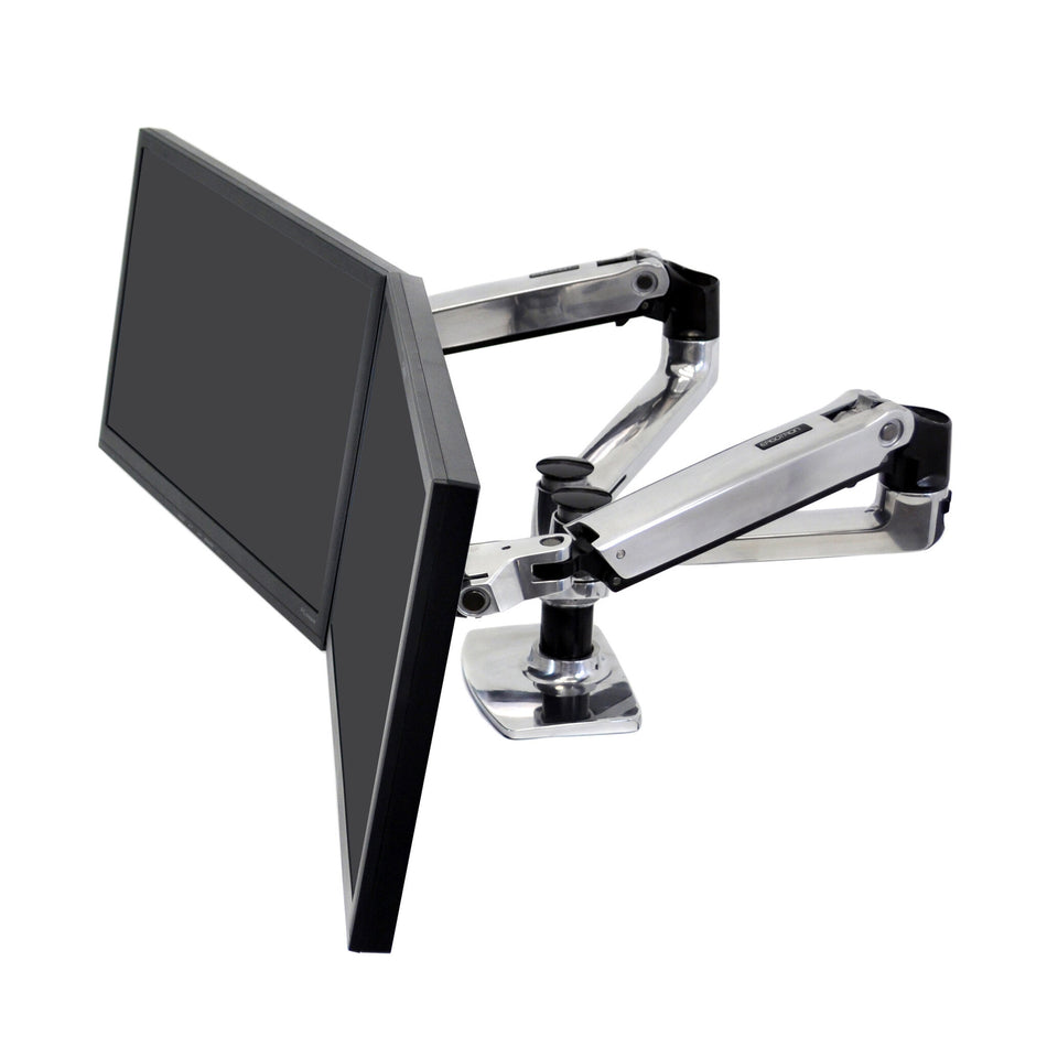 Ergotron LX Series 45-245-026 monitor mount / stand 68.6 cm (27") Desk Silver