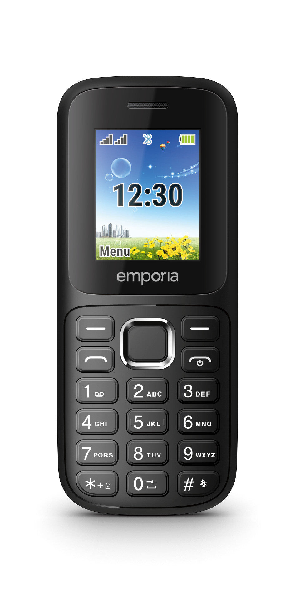 Emporia emporia313 4.5 cm (1.77") 64.6 g Black Senior phone