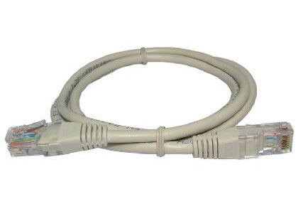 Cables Direct 1m Cat5e networking cable Grey U/UTP (UTP)