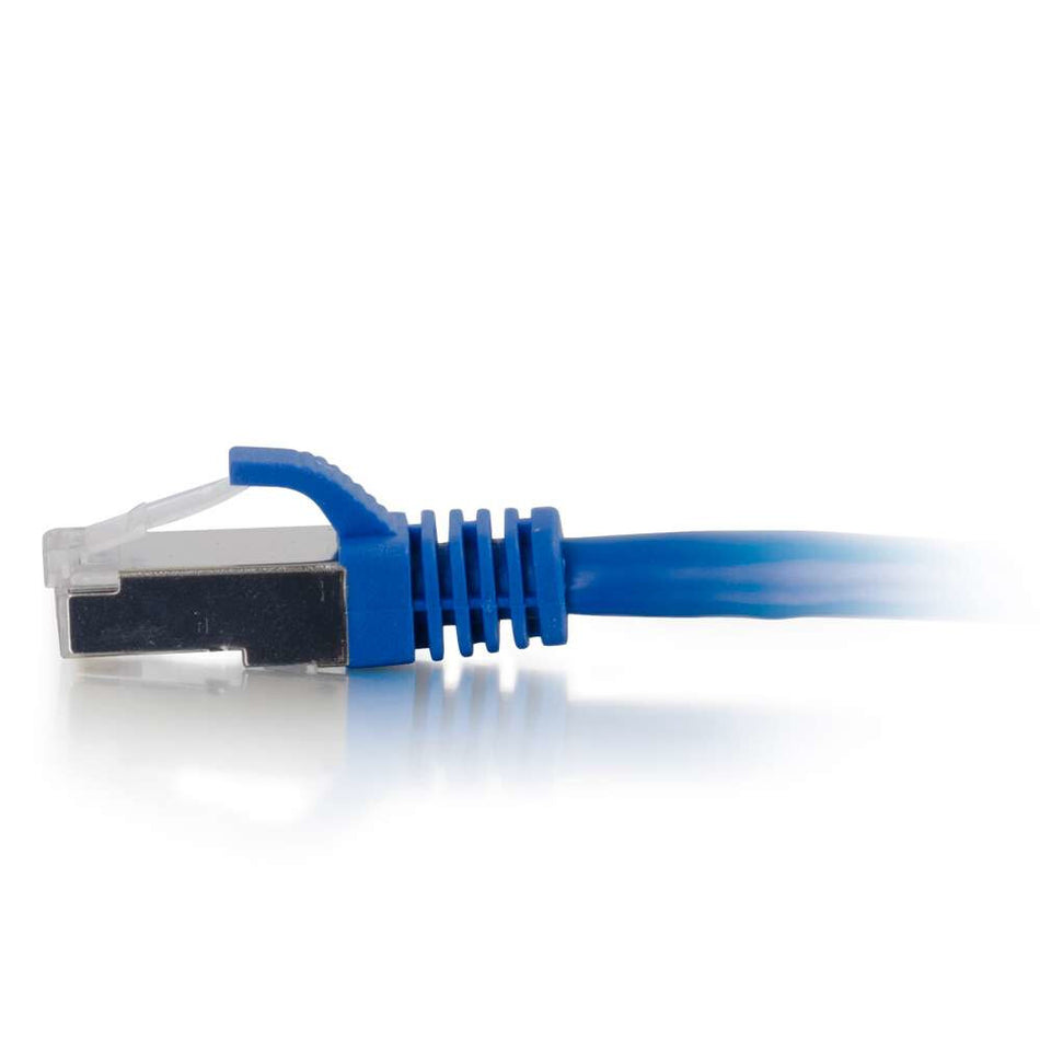 C2G Cat6a SSTP 10m networking cable Blue S/FTP (S-STP)