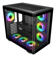 Cooler Master Elite 600 Midi Tower Black, Transparent