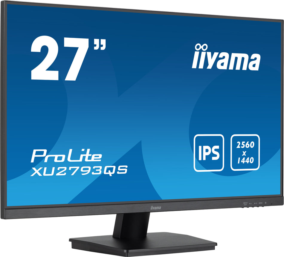 iiyama ProLite XU2793QS-B7 computer monitor 68.6 cm (27") 2560 x 1440 pixels 4K Ultra HD LED Black