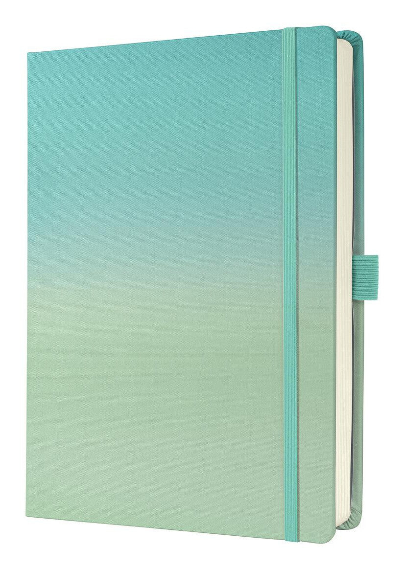 Sigel Jolie JB102 writing notebook A5+ 100 sheets Green, Mint colour, Turquoise