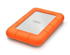 LaCie Rugged Mini external hard drive 4 TB 5400 RPM Micro-USB B 3.2 Gen 1 (3.1 Gen 1) Orange